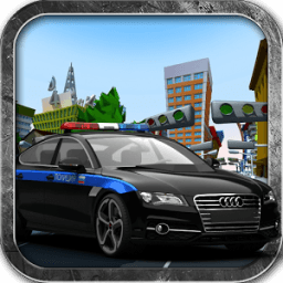 Police Chasing Car Crime Game иконка