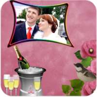 Wedding Dual Photo Frame on 9Apps