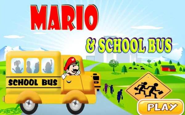 Mario and School Bus screenshot 5