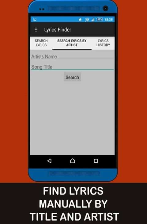 Music Song Player Lyrics Sync 1 تصوير الشاشة