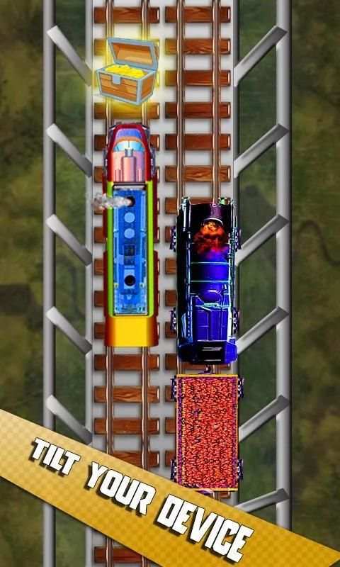 Train Driving Racing Rush 2D скриншот 10