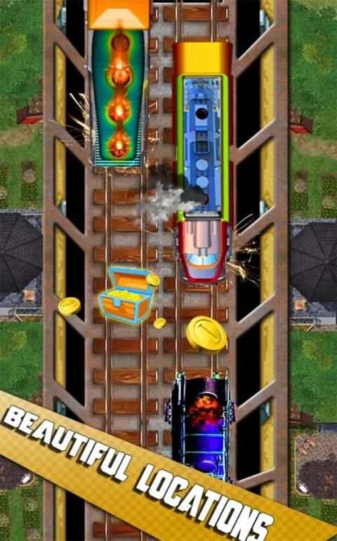 Train Driving Racing Rush 2D 8 تصوير الشاشة