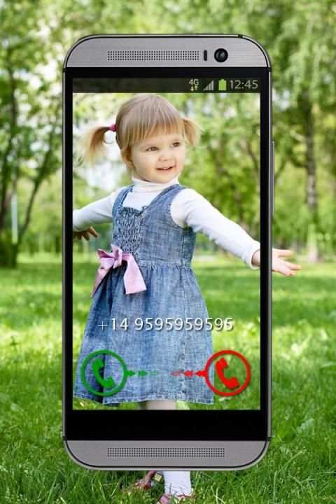 Transparent True caller ID screenshot 1