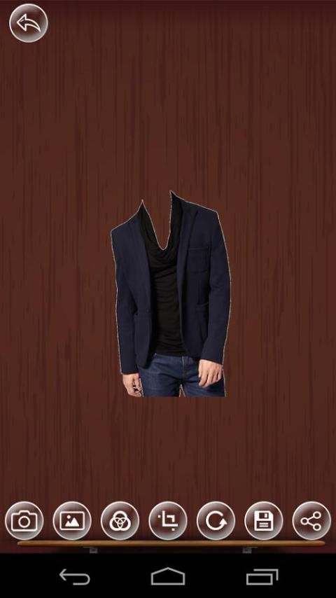 Man Suit Photo Montage screenshot 2
