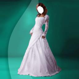 Wedding Dress Photo Montage