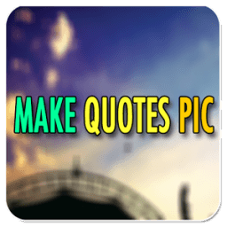Make Quotes Pic أيقونة