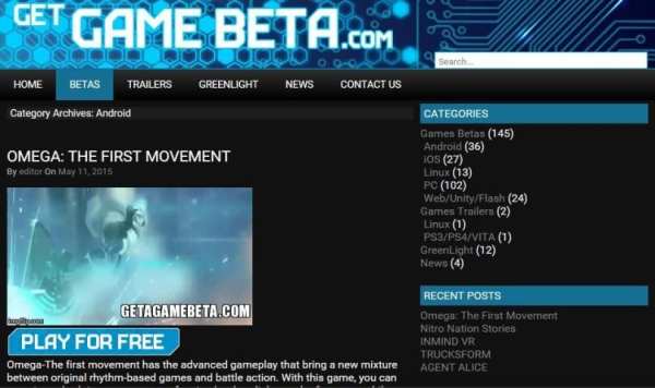 Get Game Beta! screenshot 2