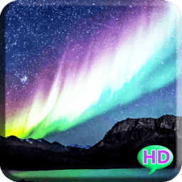 Galaxy Aurora Live Wallpaper icon