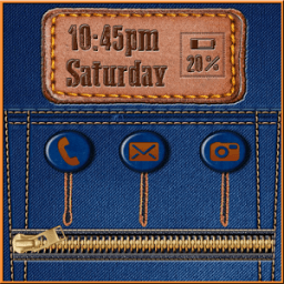 ikon Jeans Zipper Lock Screen