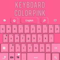 Keyboard Warna pink