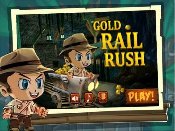 Gold Rail Rush स्क्रीनशॉट 4