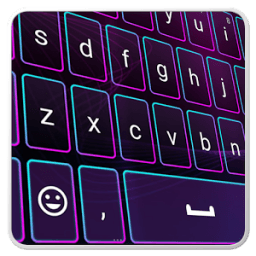 ikon Rainbow Neon Keyboard