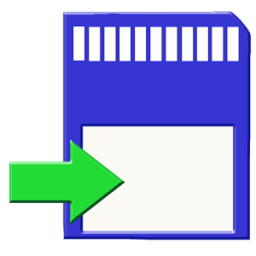 Переместить в SD Card иконка