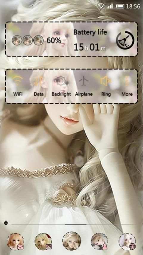 SD Doll 91 Launcher Theme screenshot 2