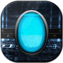 ikon finger print kunci layar prank