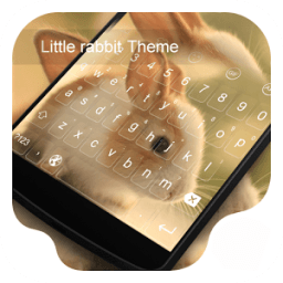 Little Rabbit -Emoji Keyboard أيقونة