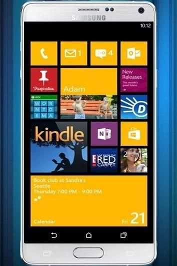 Lumia Tema Launcher screenshot 1