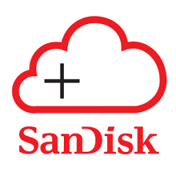 SanDisk +Cloud أيقونة