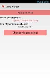 Love widget screenshot 3