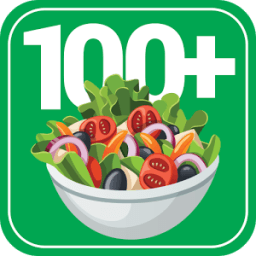 100+ Recipes Salads icon