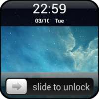 Slide to unlock - Keypad Lock