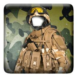 Modern Soldier Photo Montage 1.0