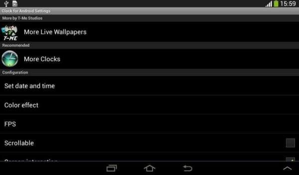 Clock for Android screenshot 6