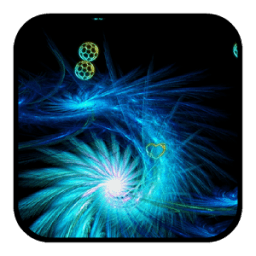 ikon Z4 Blue Neon Live Wallpaper