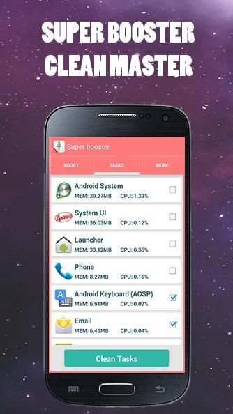super booster - cleane master screenshot 3