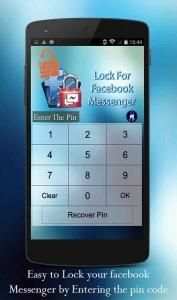 Lock for Facebook Messager screenshot 3