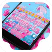 Happy Bunny -Emoji Keyboard on 9Apps