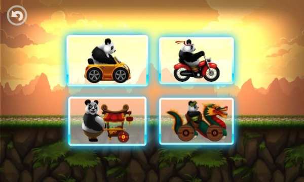 Dragon Panda Racing 1 تصوير الشاشة