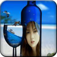 Bottle Photo Frame