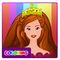 Barbie Kids Coloring Book icon