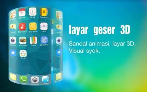 Tampilan iphone Full untuk Android screenshot 7