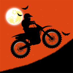 Free Moto Racer Halloween Town आइकन