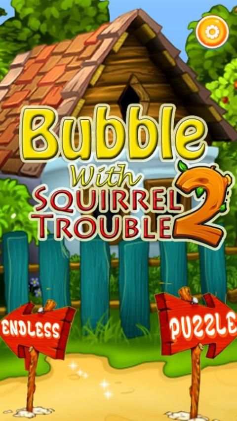 Bubble With Squirrel Trouble 2 screenshot 1