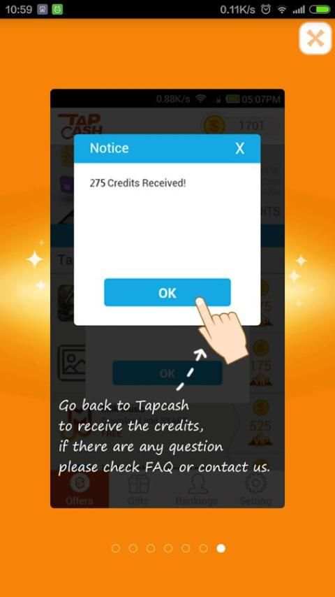 TapCash Guide скриншот 1