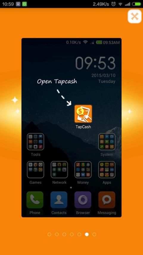 TapCash Guide скриншот 2