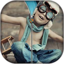 Name and Photo Zip Screen lock 1.0