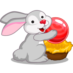 Bunny Bubble Shooter أيقونة