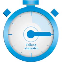 Talking stopwatch