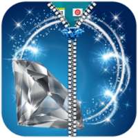 Diamond Butterfly Zipper Lock on 9Apps