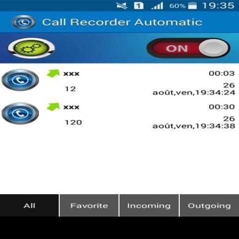 HD Enregistrement d'appel screenshot 4