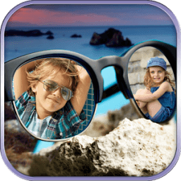 Goggles Dual Photo Frame أيقونة
