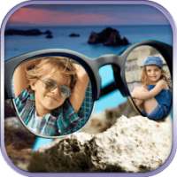 Goggles Dual Photo Frame