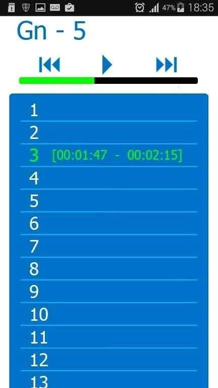 Audio Amharic Bible screenshot 2