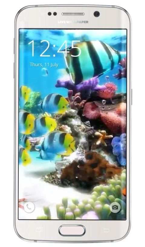 Home Aquarium Live Wallpaper 5 تصوير الشاشة