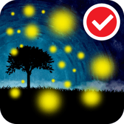Fireflies Night Love LWP icon