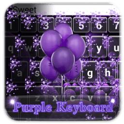 Purple Color Keyboard Designs icon